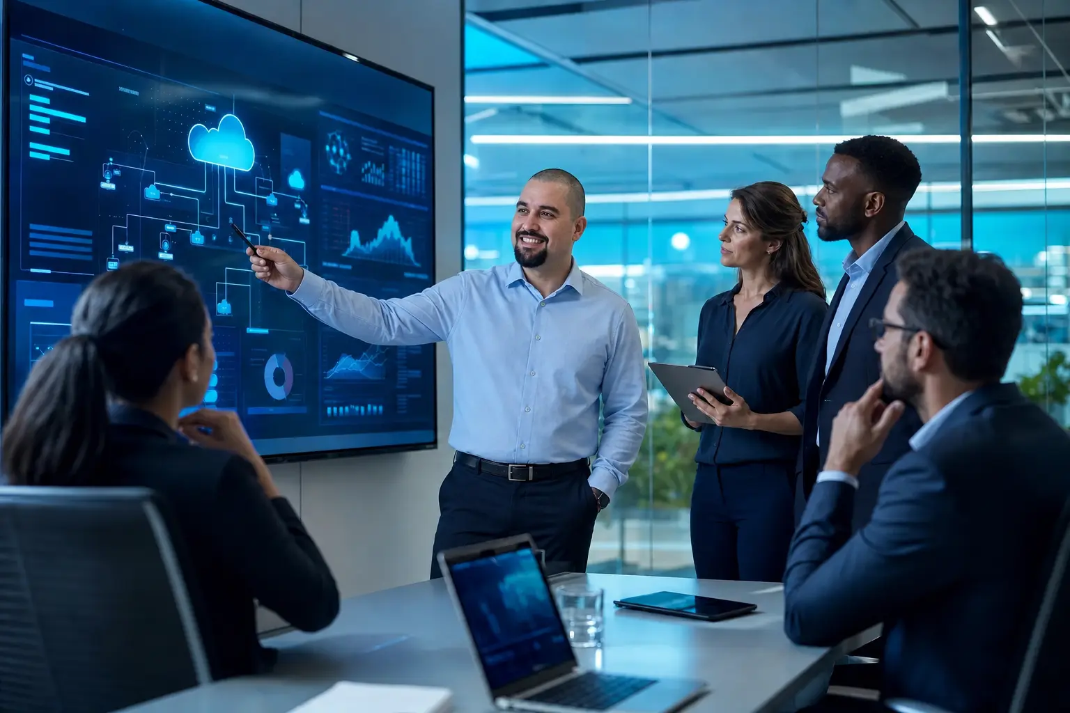 Chapman Digital team delivering tailored cloud and AI solutions