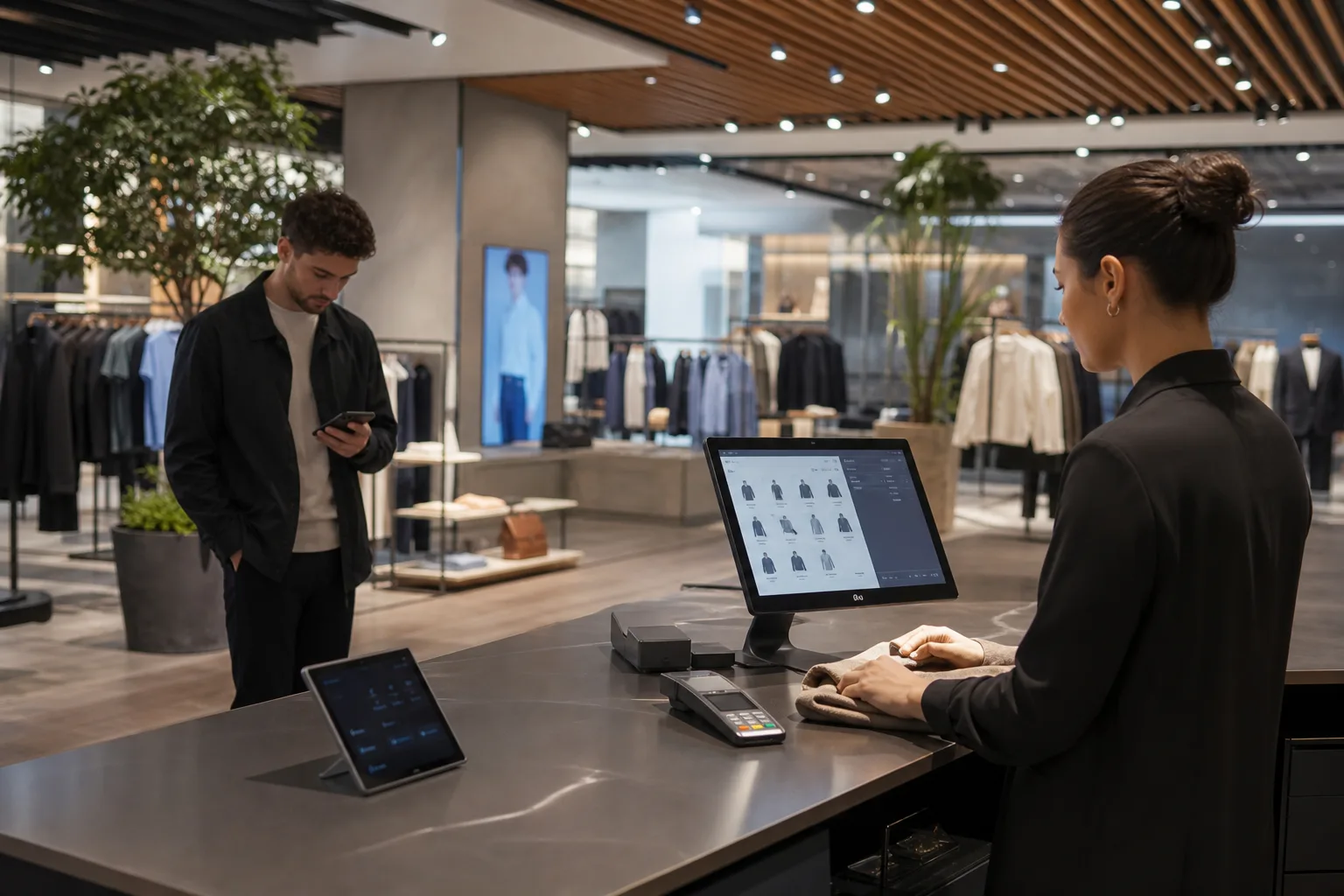 Retail omnichannel commerce technology solutions